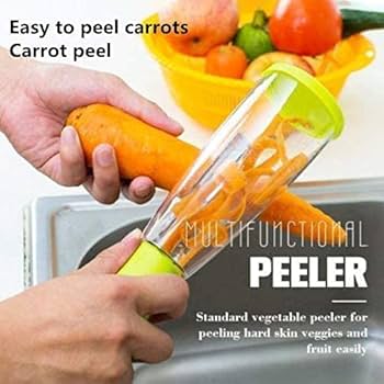New smart trash can with peeler