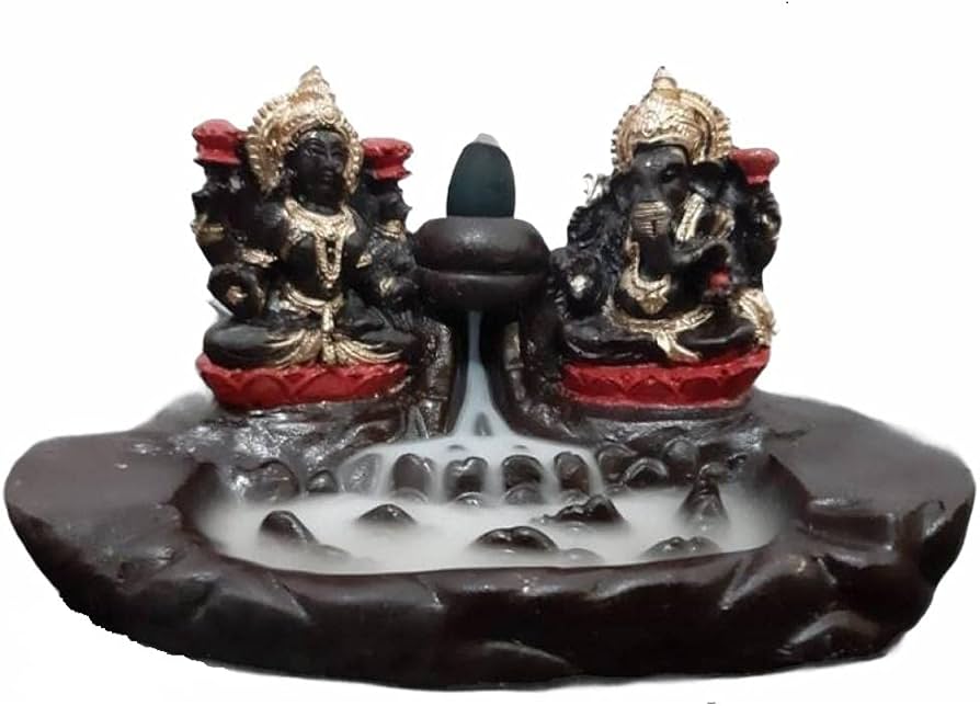 Laxmi and Ganesh ji smoke Fountain