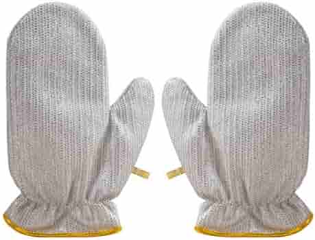 New trendy wire dishwashing gloves