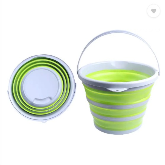 Silicon folded bucket
