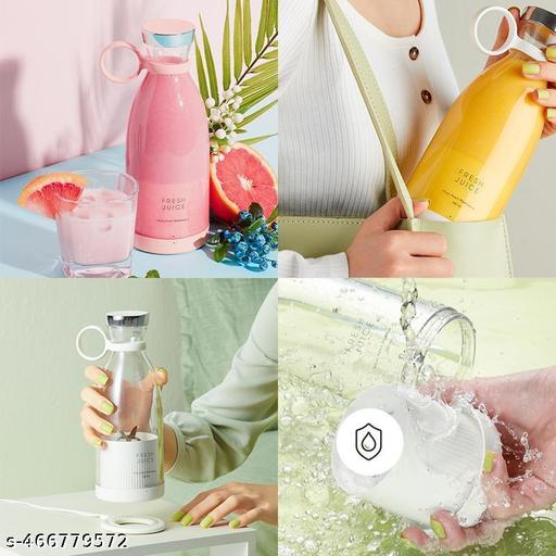 New fancy bottle with juice rechargable with box